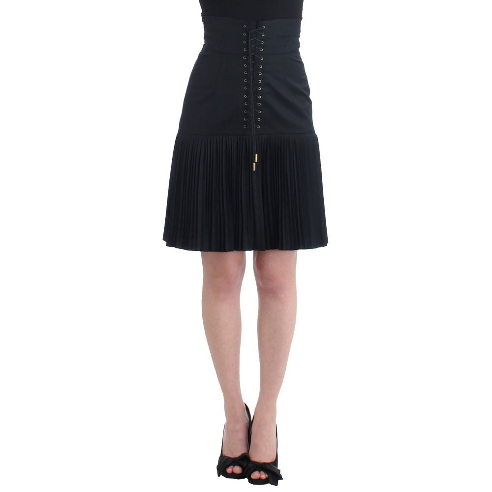 Roberto Cavalli Schwarzer Wollrock