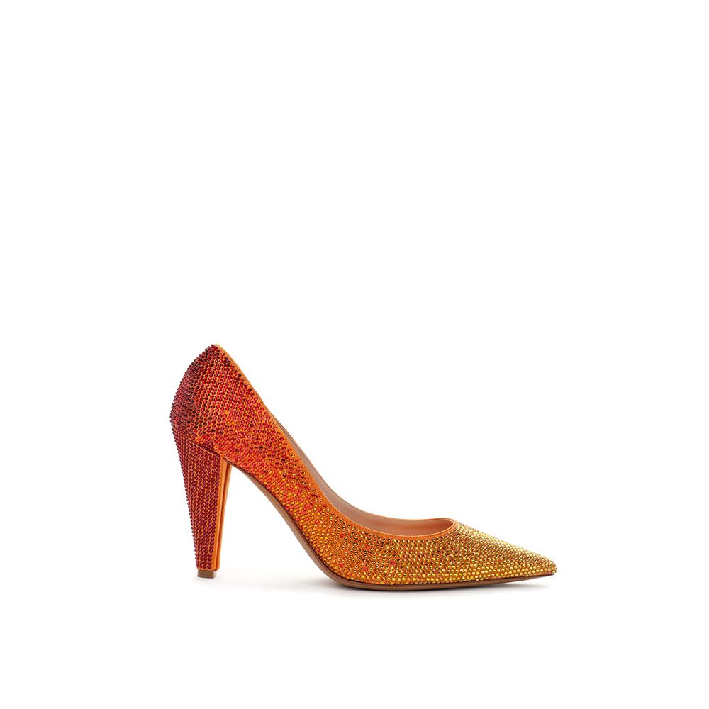 Alexandre Vauthier – Zweifarbige Pumps aus Leder und Satin