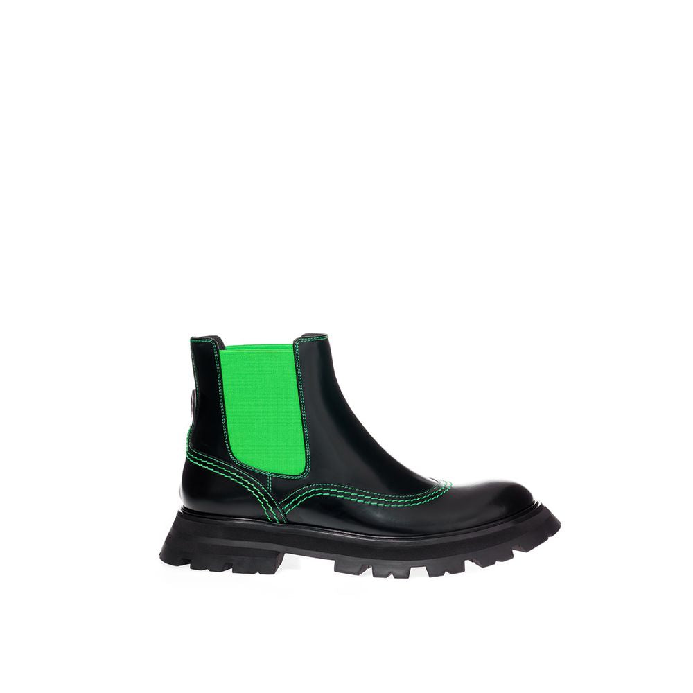 Alexander McQueen Mehrfarbiger Lederstiefel