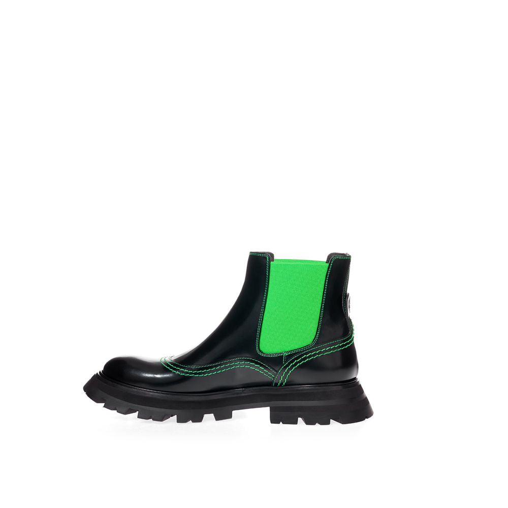 Alexander McQueen Mehrfarbiger Lederstiefel