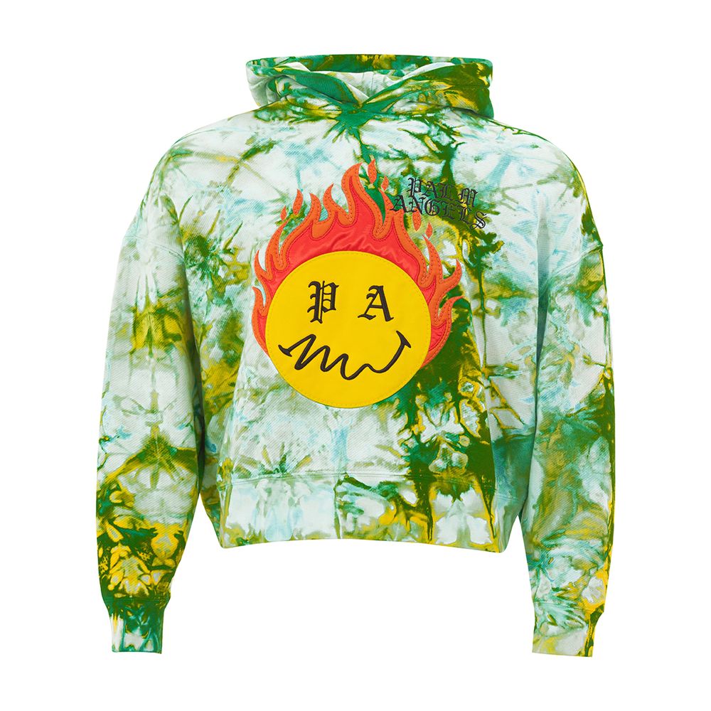 Palm Angels Mehrfarbiger Baumwollpullover
