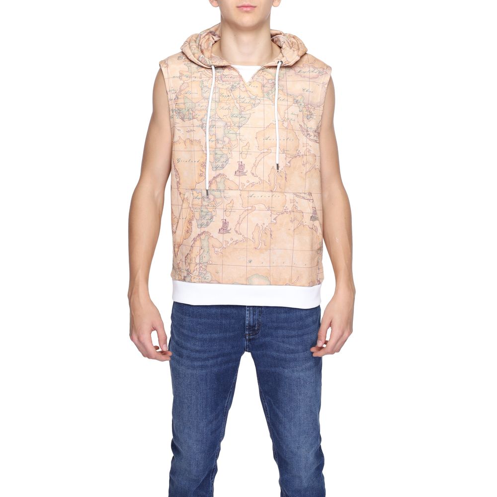 Alviero Martini Prima Classe Beige Polyester-Kapuzenpullover