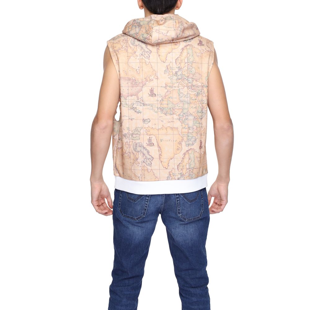 Alviero Martini Prima Classe Beige Polyester-Kapuzenpullover