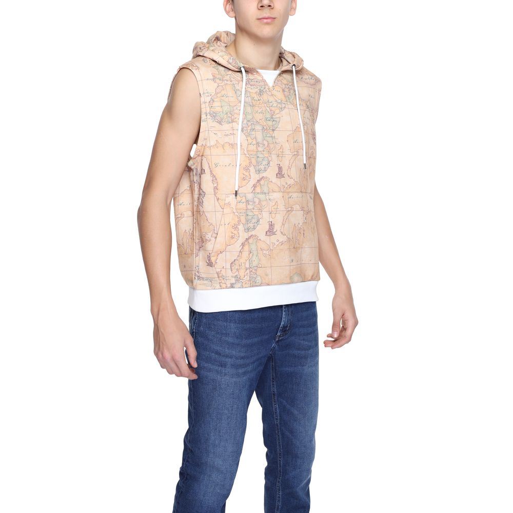 Alviero Martini Prima Classe Beige Polyester-Kapuzenpullover