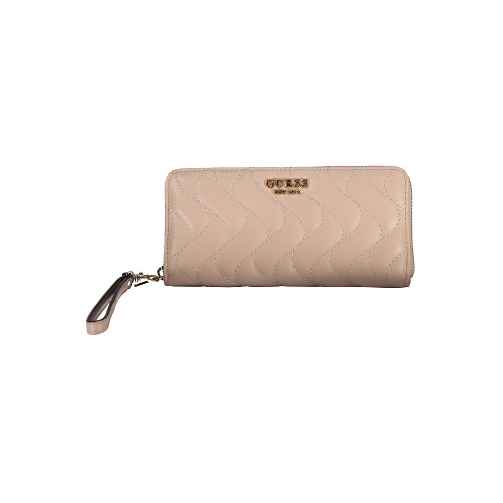 Guess Jeans – Rosa Polyethylen-Geldbörse