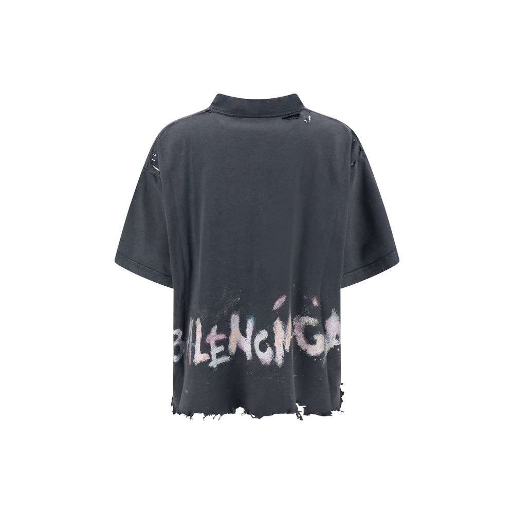 Tricou scurt Balenciaga
