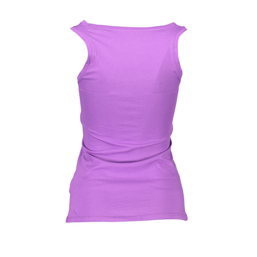 Liu Jo Topuri și tricou mov din bumbac