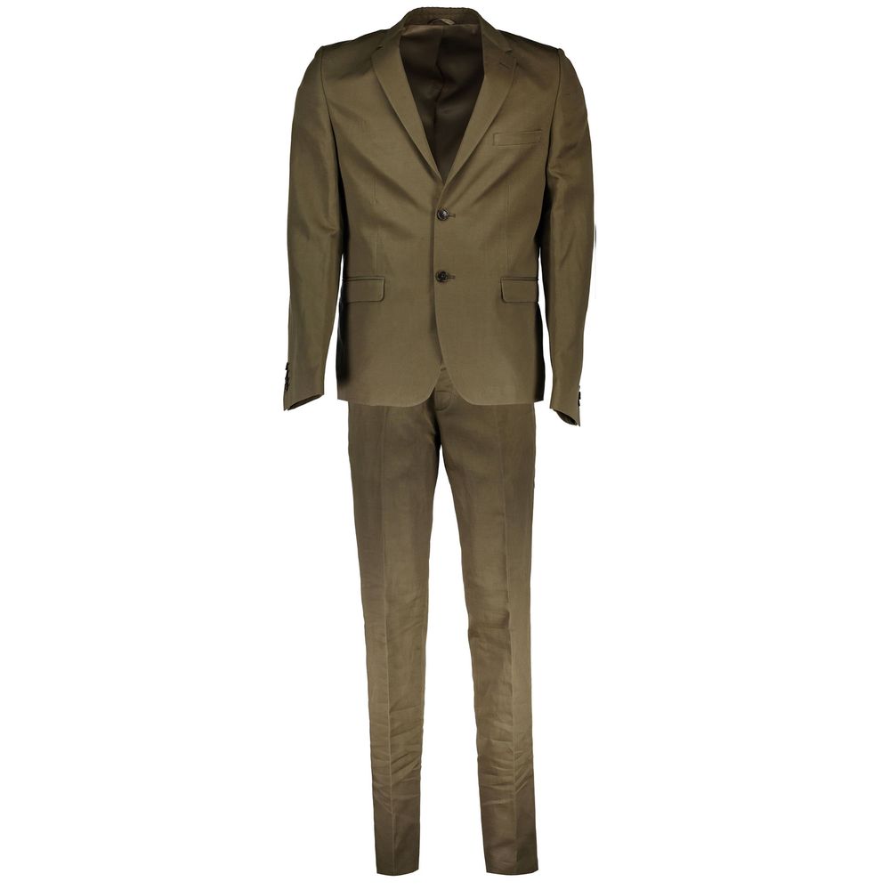 Marciano by Guess – Grüner Anzug aus Kalbshaar
