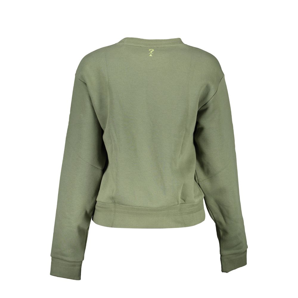 Guess Jeans – Grüner Baumwollpullover