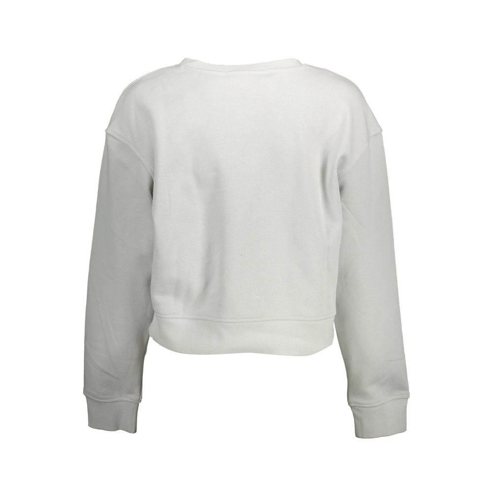Grauer Baumwollpullover von Calvin Klein