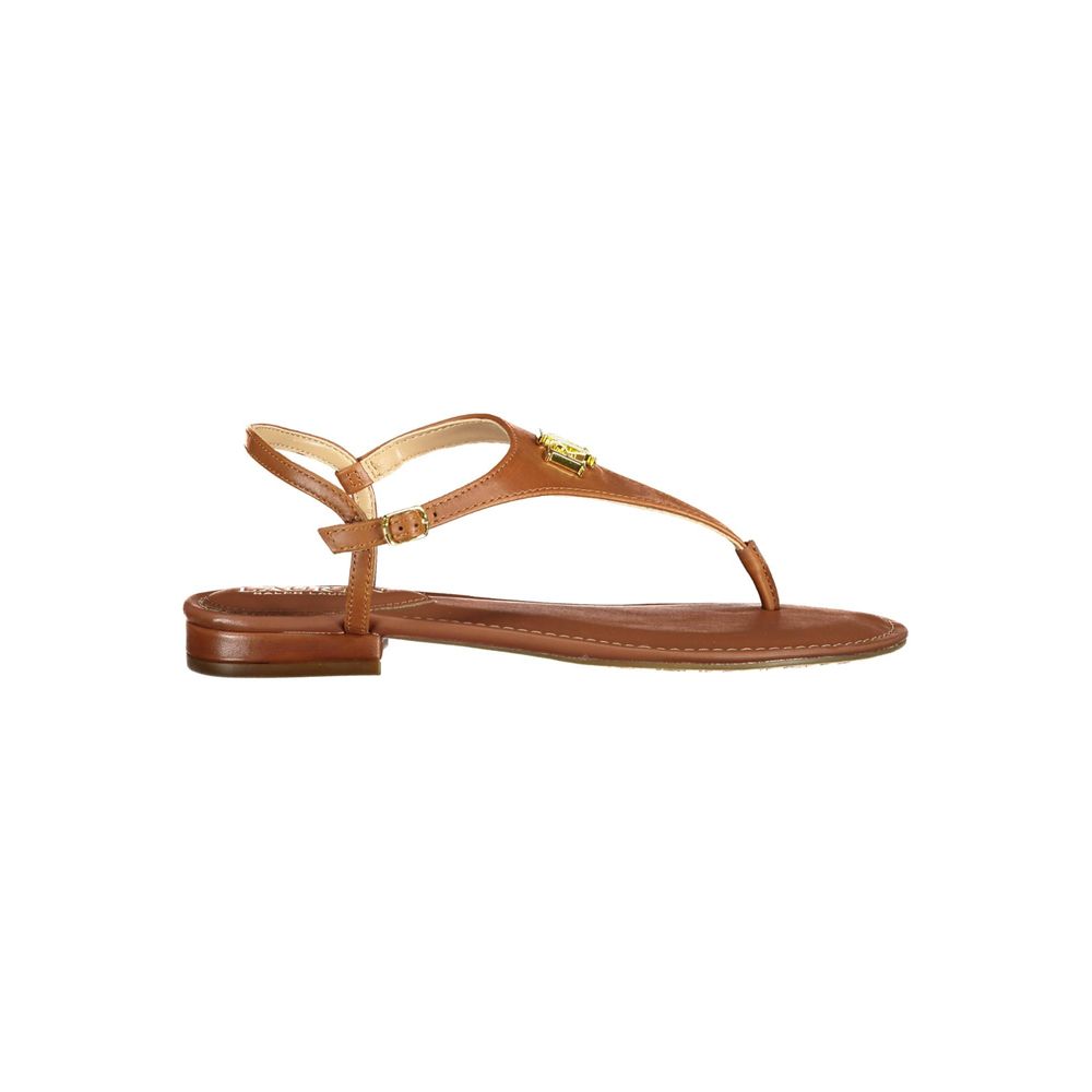 Sandale Ralph Lauren din piele maro