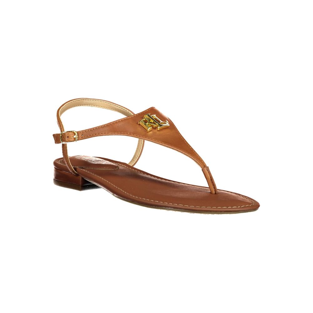 Sandale Ralph Lauren din piele maro