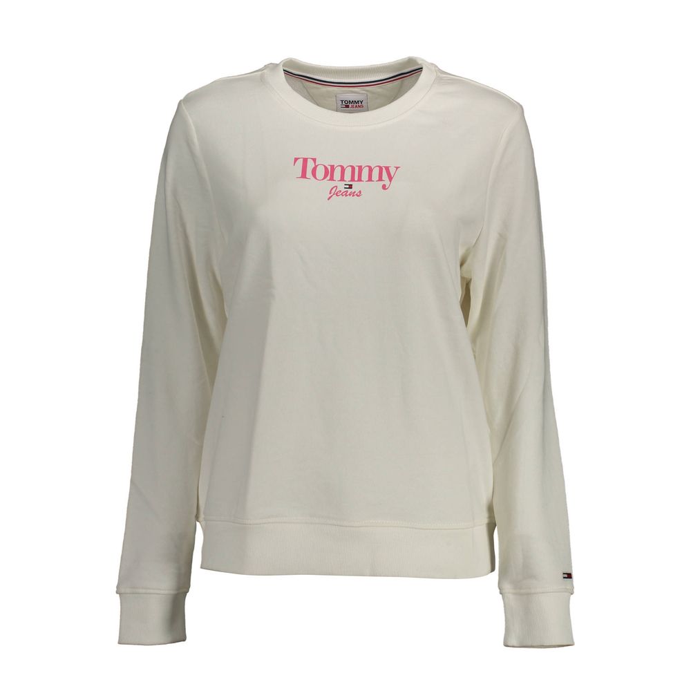 Tommy Hilfiger – Weißer Baumwollpullover