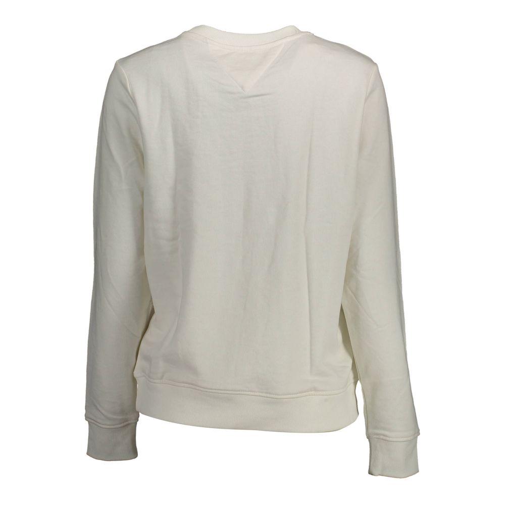 Tommy Hilfiger – Weißer Baumwollpullover