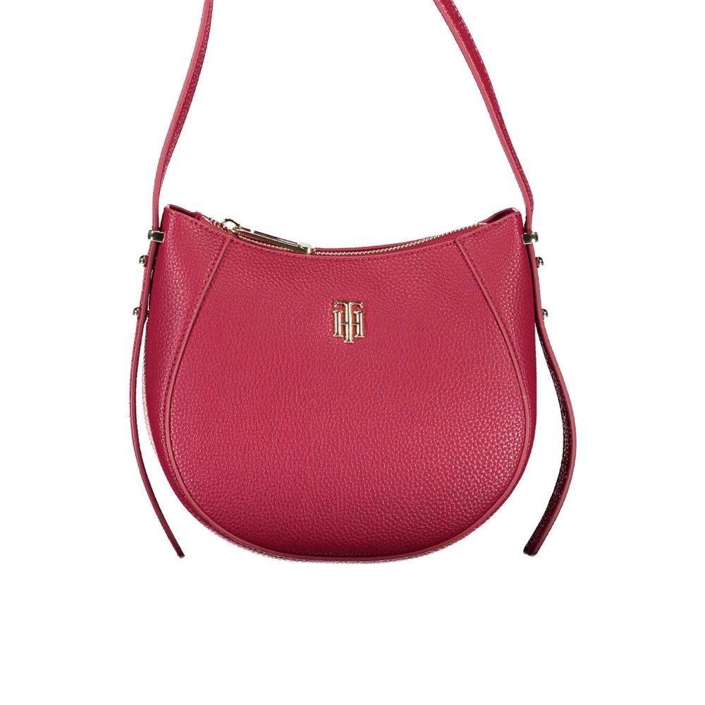Tommy Hilfiger – Rote Polyethylen-Handtasche