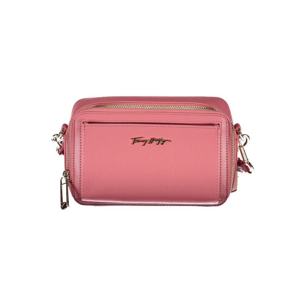 Tommy Hilfiger – Handtasche aus Polyethylen in Rosa