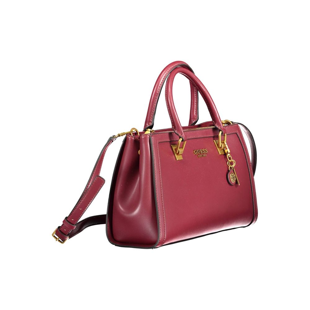Guess Jeans Lila Polyethylen Handtasche