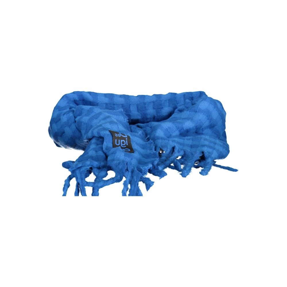 Desigual Blauer Polyesterschal