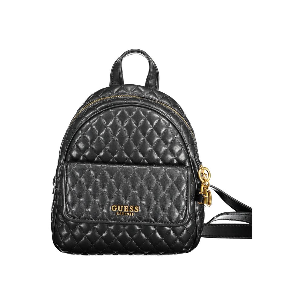 Guess Jeans – Schwarzer Polyethylen-Rucksack