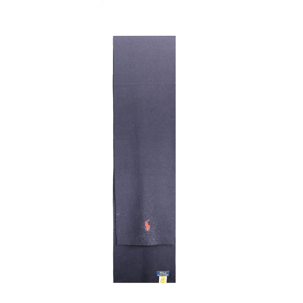 Ralph Lauren Blauer Baumwollschal