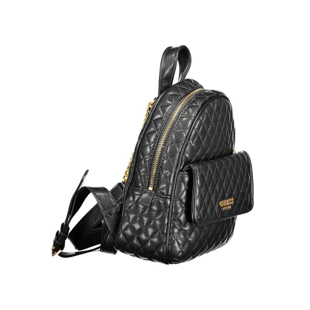 Guess Jeans – Schwarzer Polyethylen-Rucksack