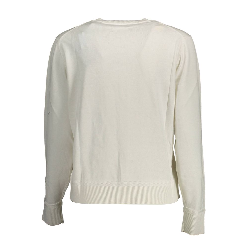 Weißer Baumwollpullover von Gant