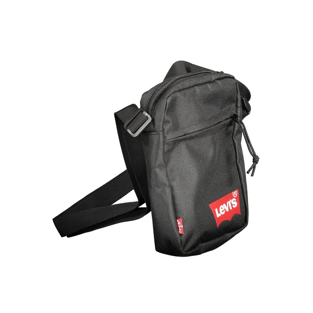 Levi's – Schwarze Polyester-Umhängetasche
