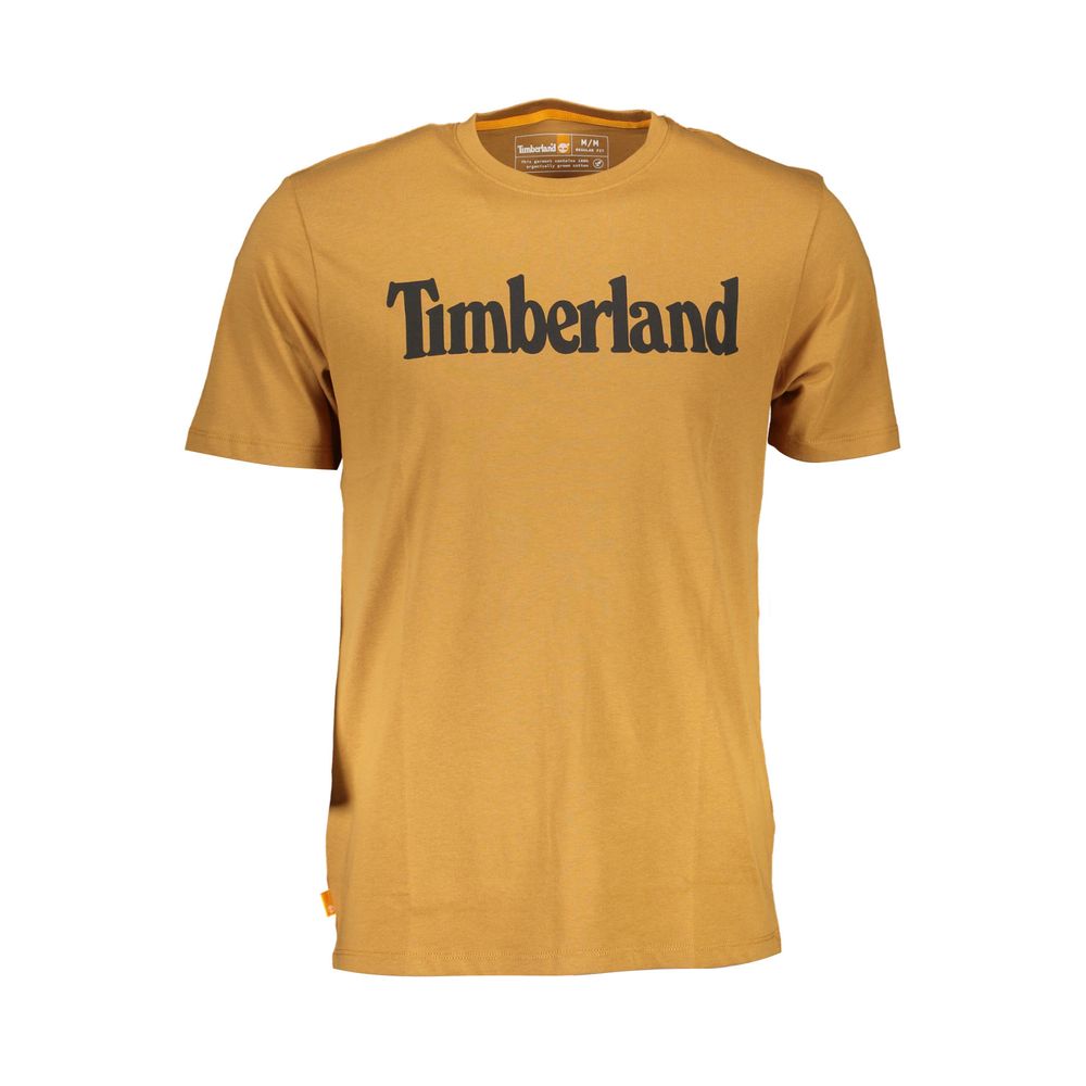 Braunes Baumwoll-T-Shirt von Timberland