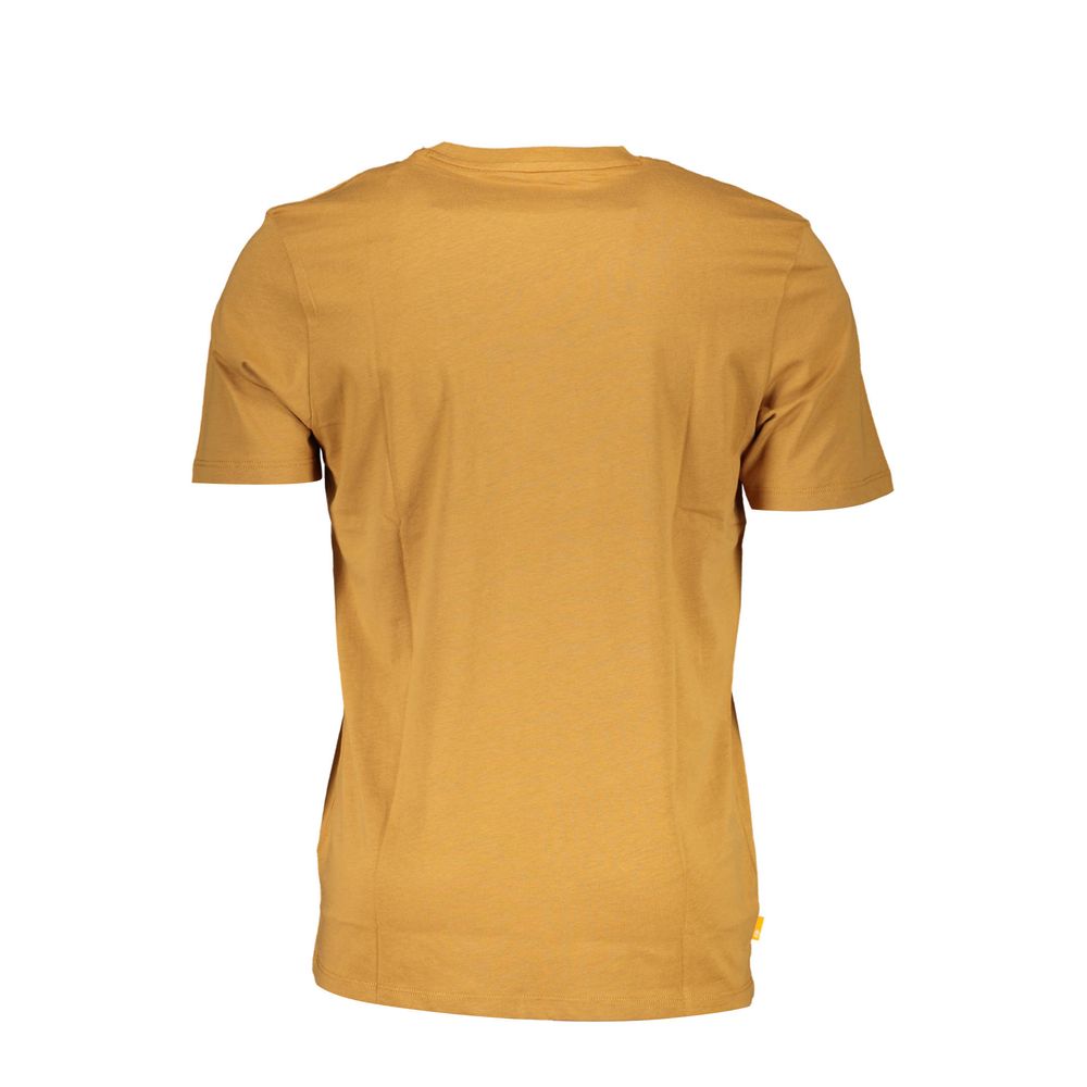 Braunes Baumwoll-T-Shirt von Timberland