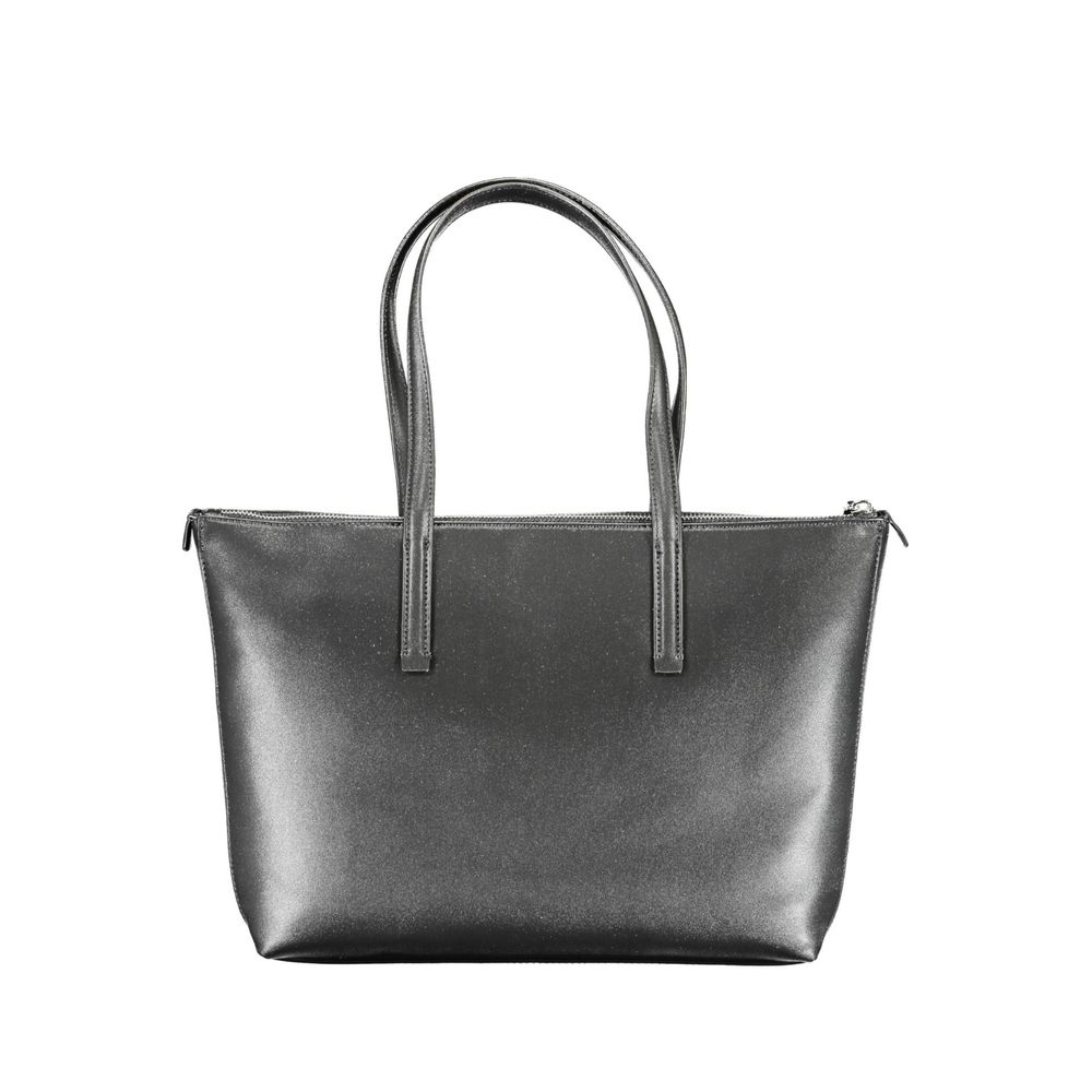 Calvin Klein Schwarze Polyester-Handtasche