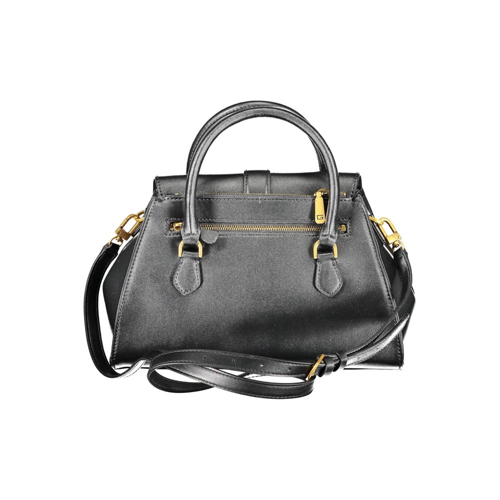 Guess Jeans – Schwarze Polyethylen-Handtasche