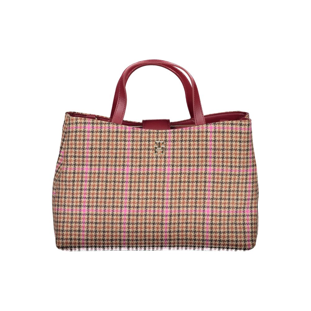 Tommy Hilfiger – Rote Baumwollhandtasche