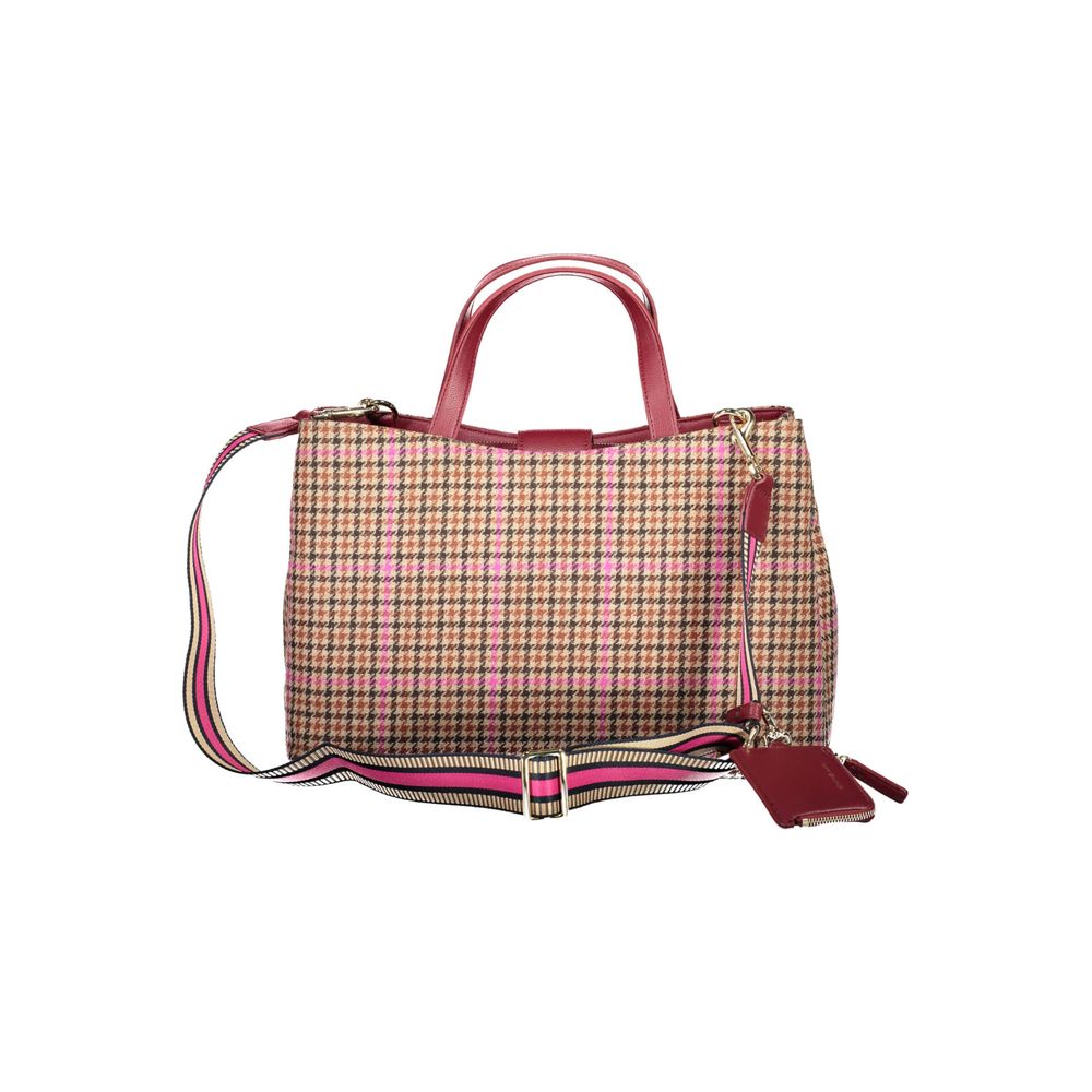 Tommy Hilfiger – Rote Baumwollhandtasche