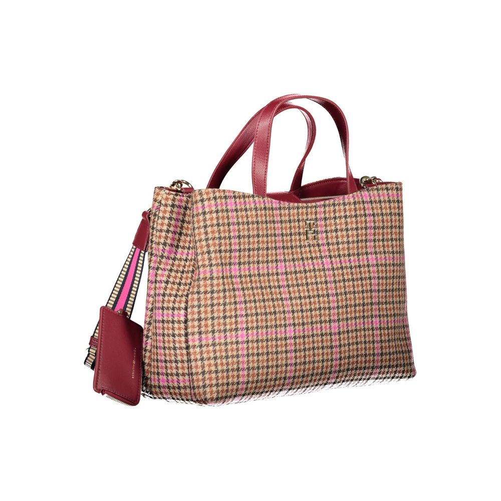 Tommy Hilfiger – Rote Baumwollhandtasche