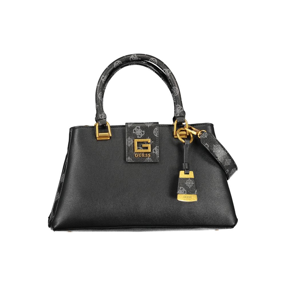 Guess Jeans – Schwarze Polyethylen-Handtasche