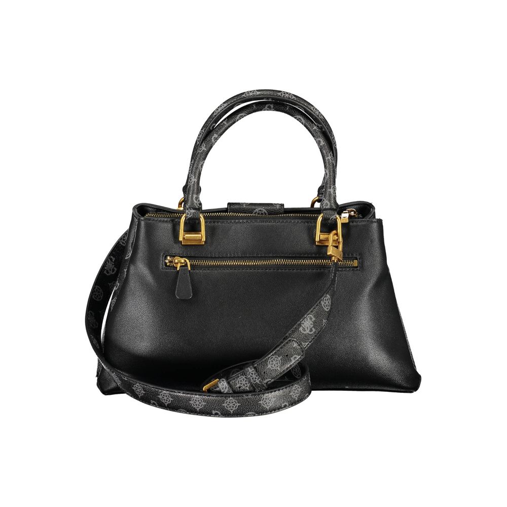 Guess Jeans – Schwarze Polyethylen-Handtasche