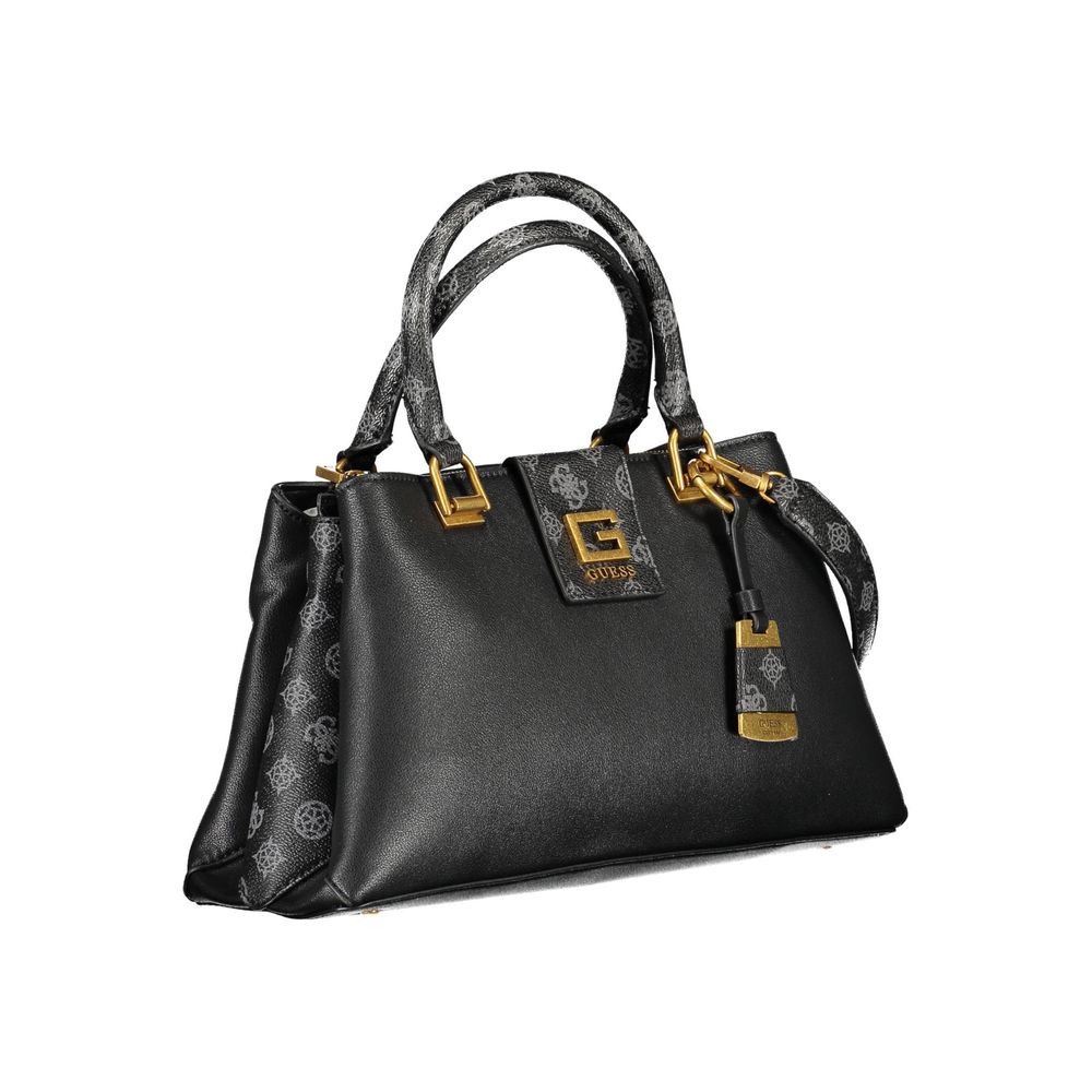 Guess Jeans – Schwarze Polyethylen-Handtasche