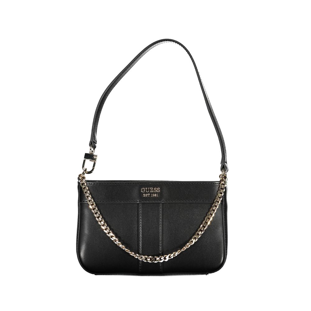 Guess Jeans Black Polyethylene Handbag