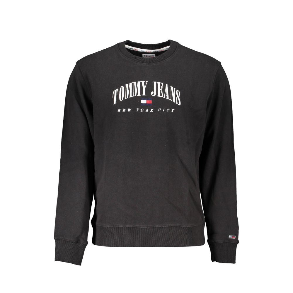 Tommy Hilfiger – Schwarzer Baumwollpullover