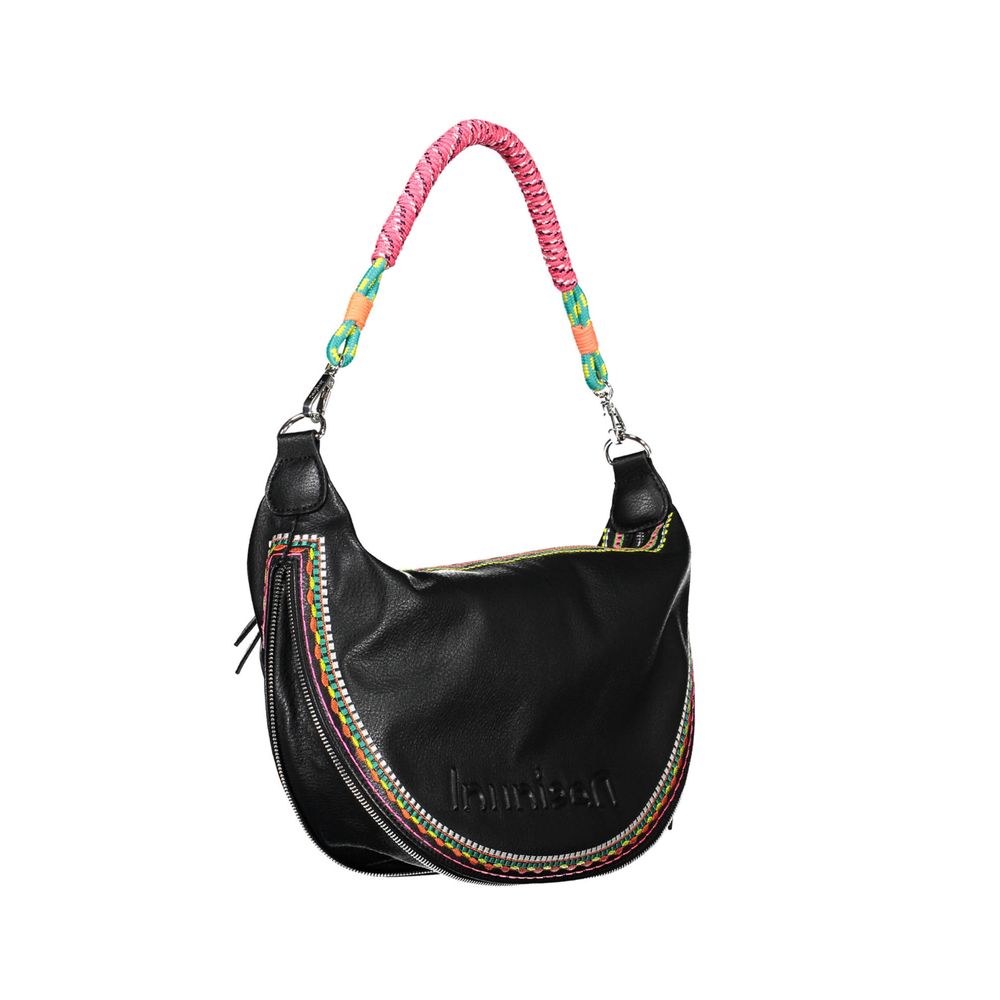 Desigual Black Polyethylene Handbag