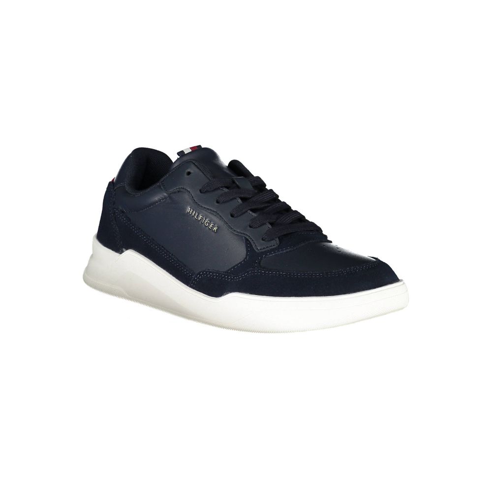 Tommy Hilfiger – Blauer Polyester-Sneaker