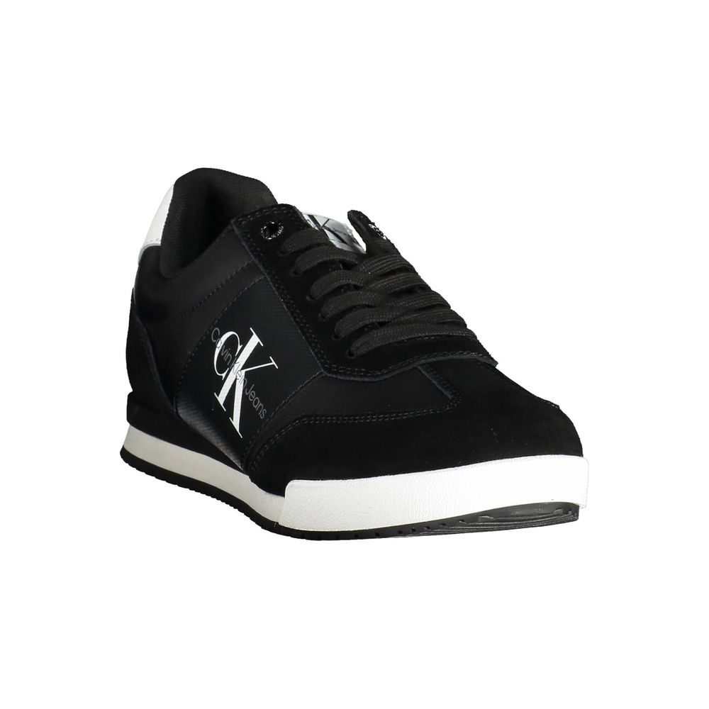 Calvin Klein – Schwarzer Polyester-Sneaker