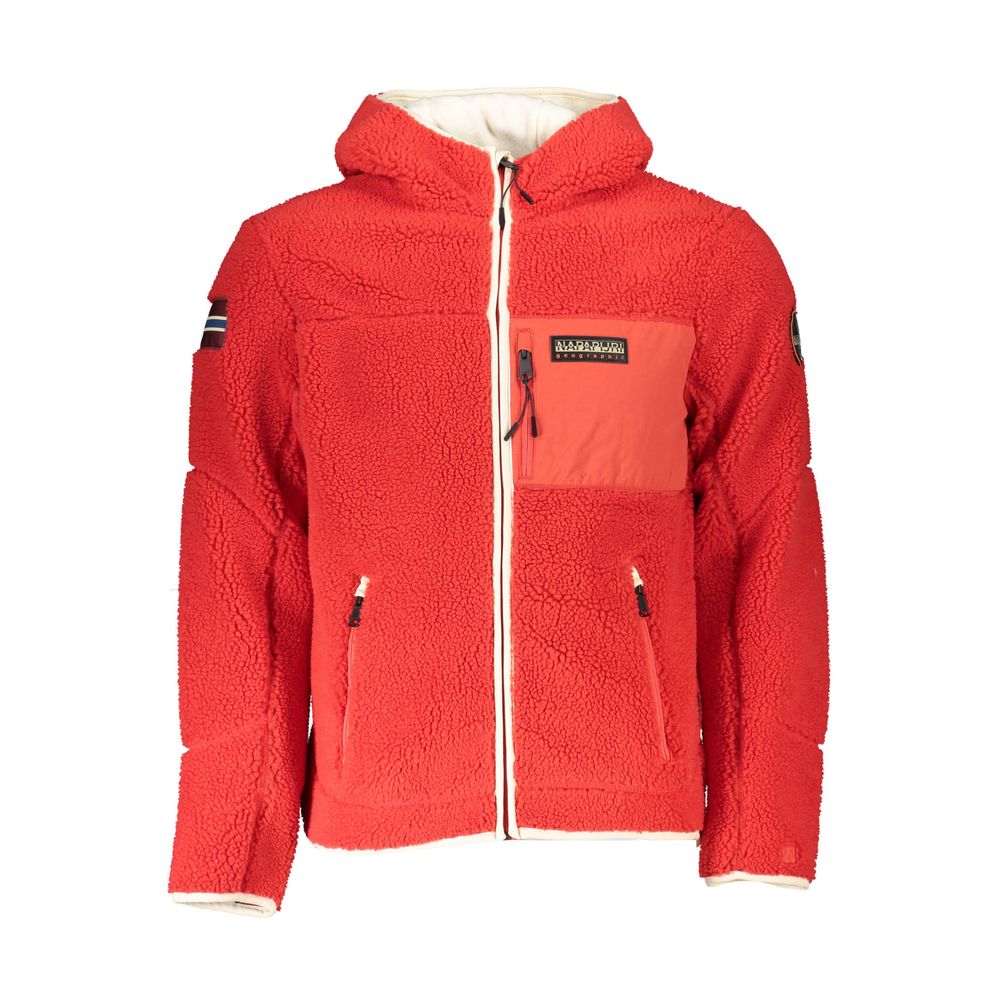 Napapijri Rote Polyesterjacke