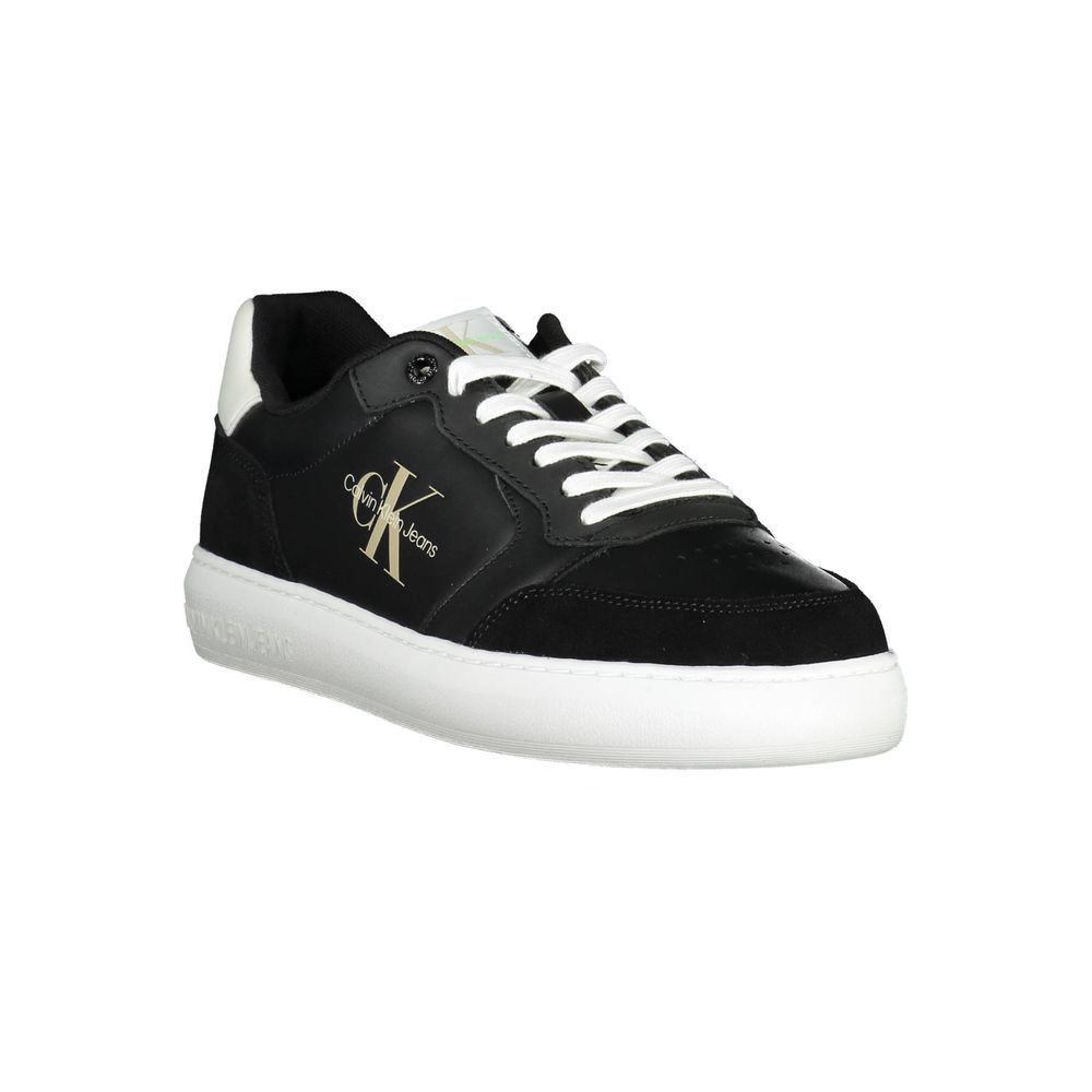 Calvin Klein – Schwarzer Polyester-Sneaker