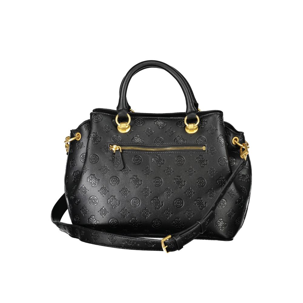 Guess Jeans Black Polyethylene Handbag