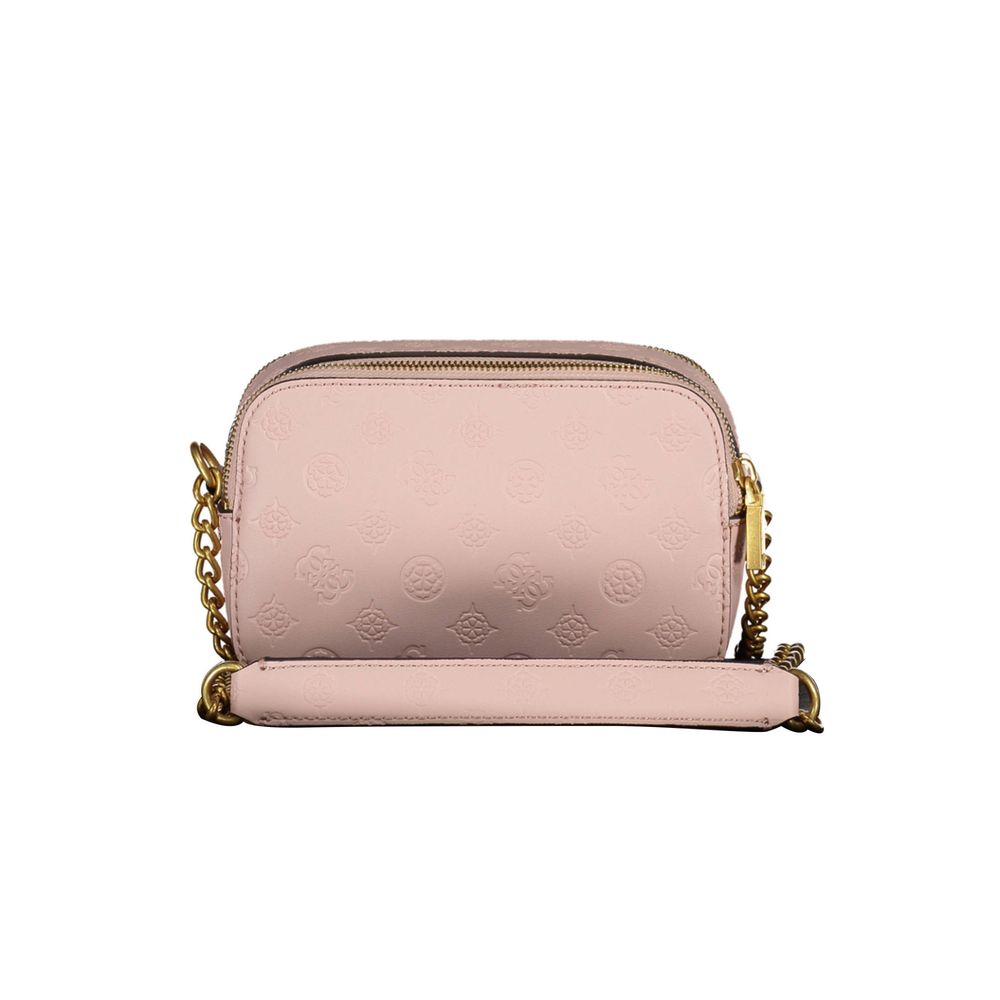 Guess Jeans Pink Polyethylene Handbag