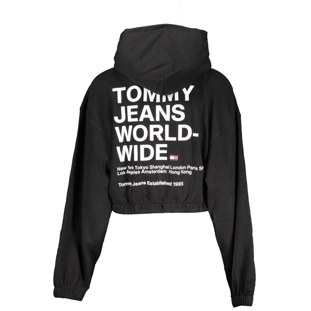 Tommy Hilfiger – Schwarzer Baumwollpullover