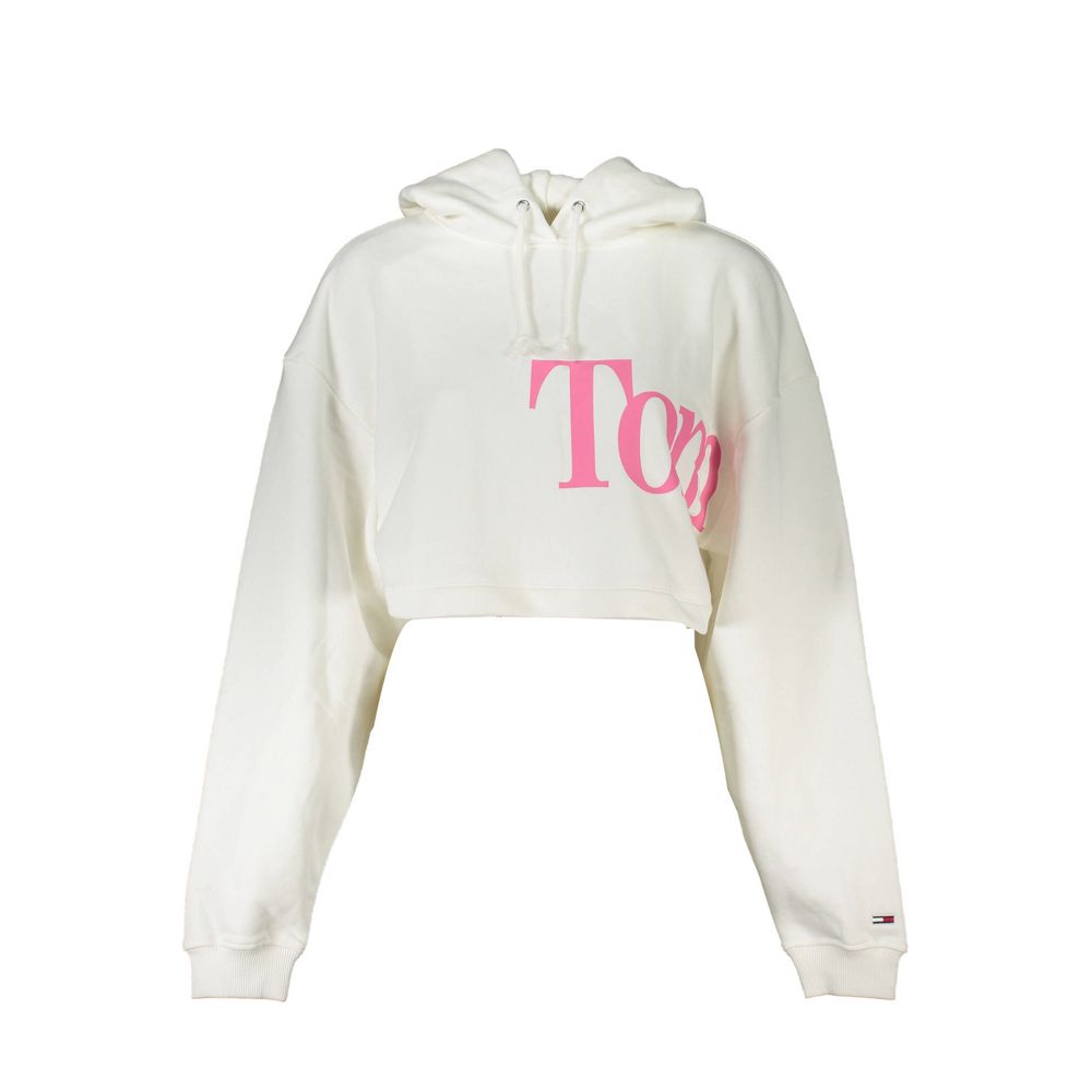 Tommy Hilfiger – Weißer Baumwollpullover