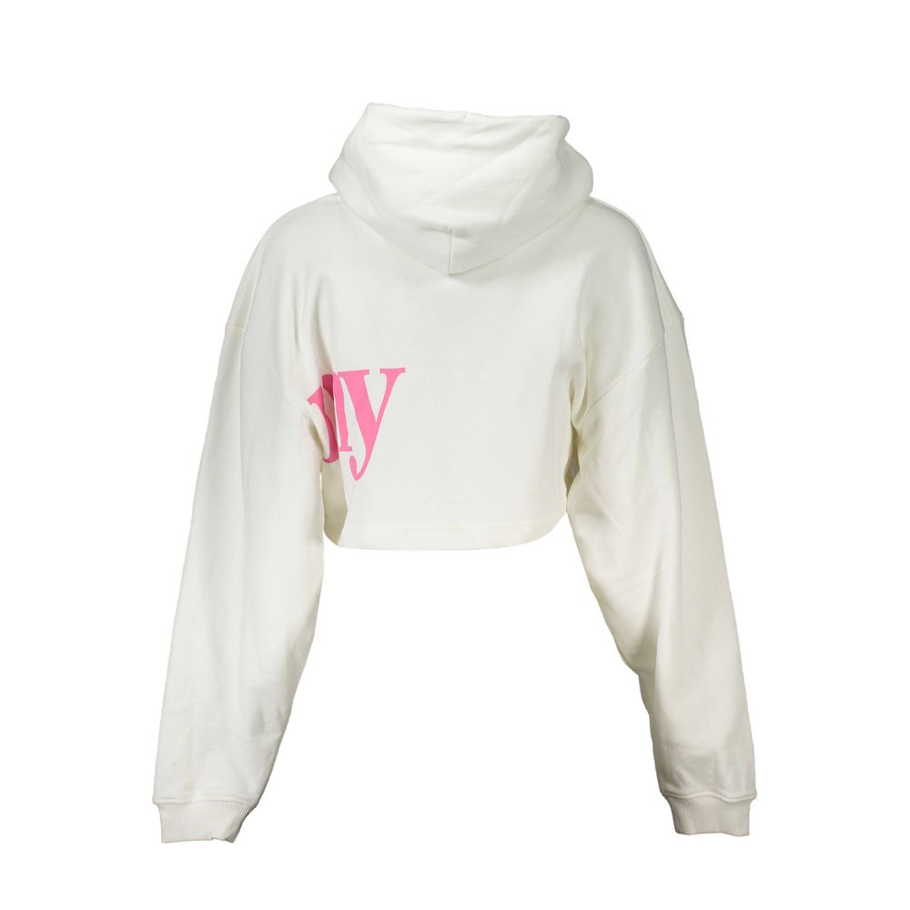 Tommy Hilfiger – Weißer Baumwollpullover