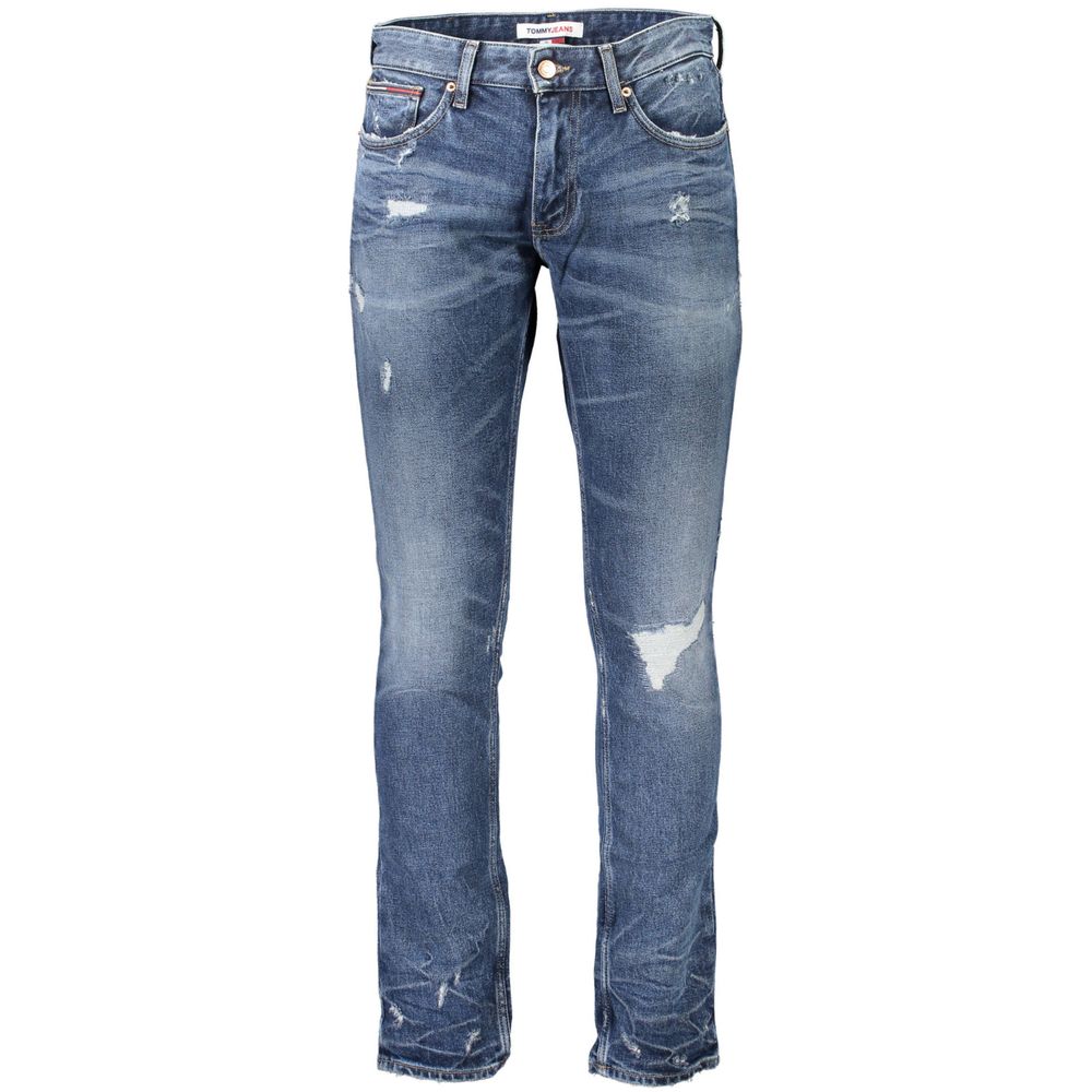 Tommy Hilfiger Blue Cotton Jeans & Pant